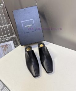 SAINT LAURENT Autumn/Winter Fashion Show Coarse Heel ShoesAmong The Countless Celebrities And F 96fchozs