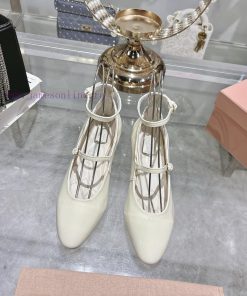 Single ShoeMiu Miu 25 Autumn/Winter New Round Head Small Single ShoesAt First Glance Miumiu's H u4hohkgk