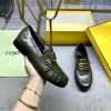 FENDI's Latest Loafers Feature FF Buckles On The Upper Ultra Soft Leather Pleated Toe Caps Flex i0m8mjh3