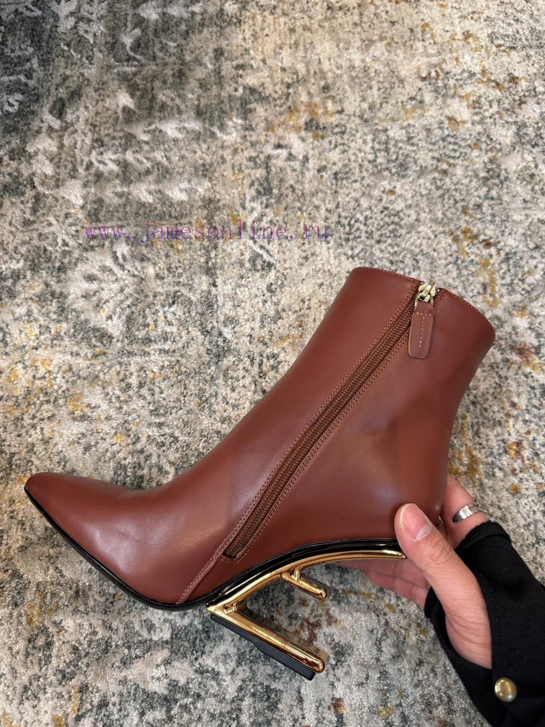 𝑭𝑬𝑵𝑫𝑰𝟐𝟓𝑭𝑾 Hot Items Are Newly ReleasedFabric CowhideInner SheepskinLeather SoleElegant Style Cr ui6j446p - Image 6