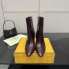 FENDI Arco Blind Eel Leather BootsThis Cylindrical Boot Features A Tapered Toe And High Heel De u7edcc81