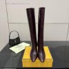 FENDI Arco Blind Eel Leather BootsThis Cylindrical Boot Features A Tapered Toe And High Heel De asav5f8b
