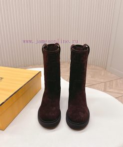 FENDI 25 New Autumn And Winter Short Boots High Boots Knight Boots YYDS → _ →FD Has Released Be pa0lm7h0