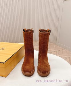 FENDI 25 New Autumn And Winter Short Boots High Boots Knight Boots YYDS → _ →FD Has Released Be hmbisuh1