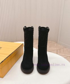 FENDI 25 New Autumn And Winter Short Boots High Boots Knight Boots YYDS → _ →FD Has Released Be rakmiea9
