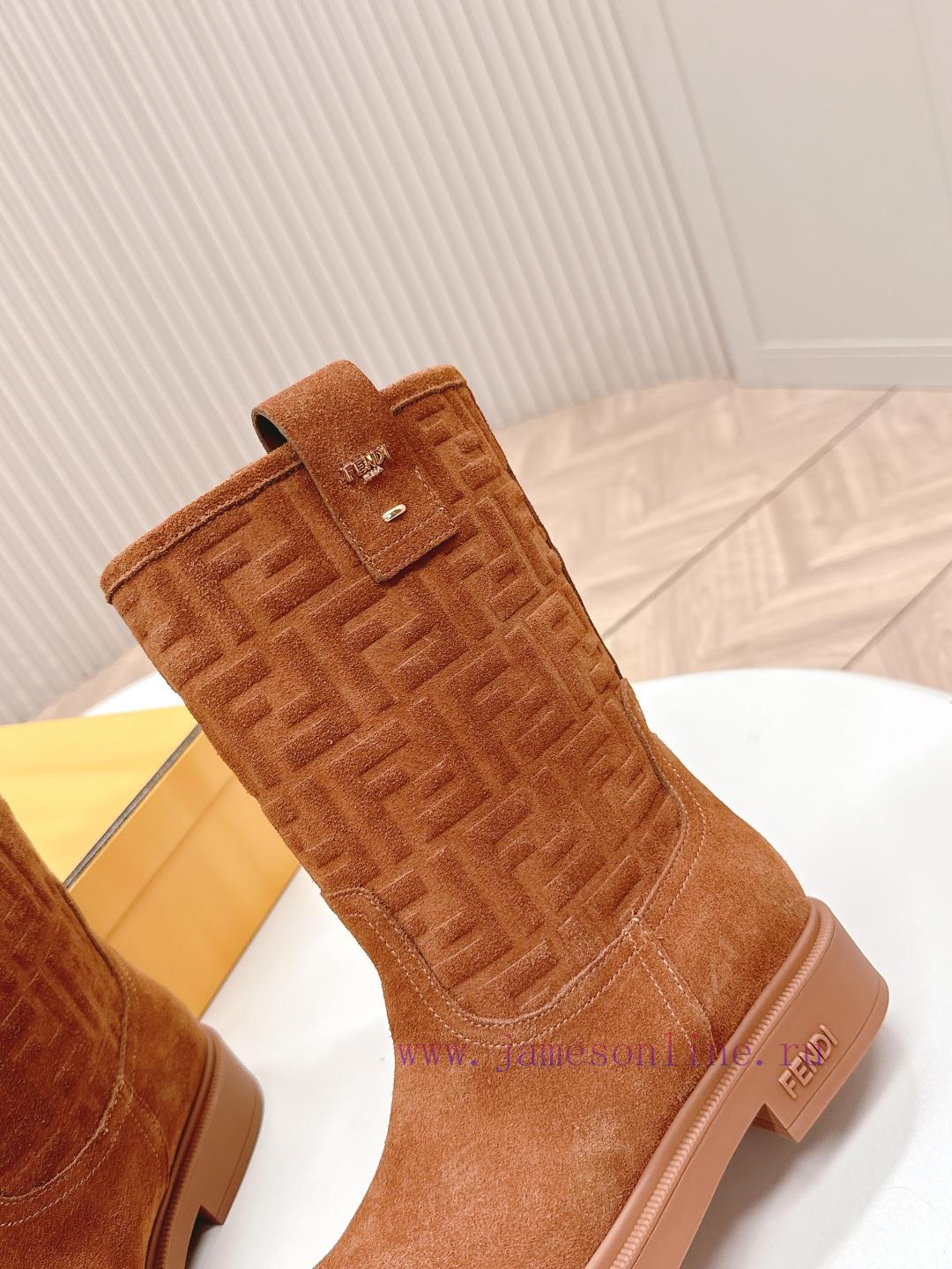 FENDI 25 New Autumn And Winter Short Boots High Boots Knight Boots YYDS → _ →FD Has Released Be hmbisuh1 - Image 8