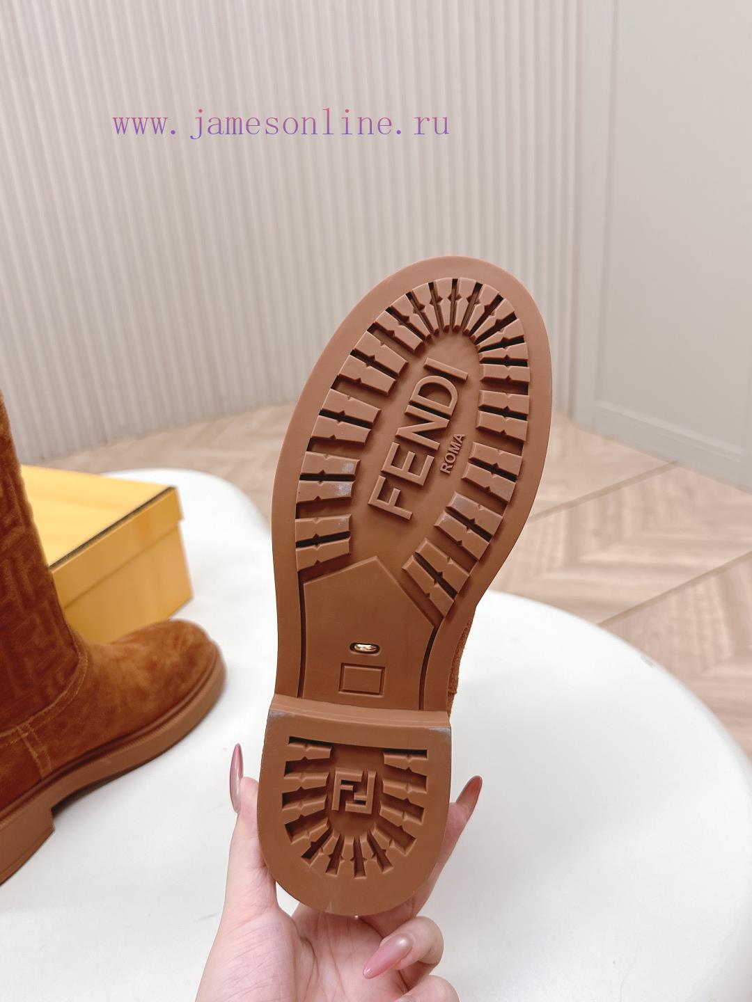 FENDI 25 New Autumn And Winter Short Boots High Boots Knight Boots YYDS → _ →FD Has Released Be hmbisuh1 - Image 10