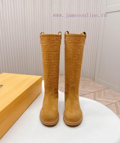 FENDI 25 New Autumn And Winter Short Boots High Boots Knight Boots YYDS → _ →FD Has Released Be ypfbne98