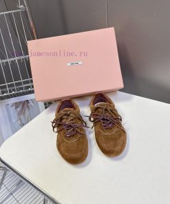 MiuMiu's Latest Fashion Show Retro Casual Shoes German Training ShoesThe Item With The Highest h3wcc7og