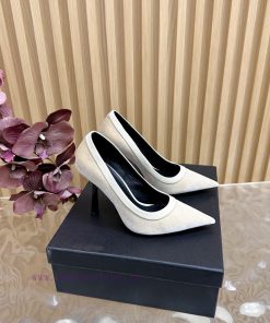 SAINT LAURENT 25ss Spring/Summer New Pointed Stiletto Sandals——————————Top TierYSL's Minimalist g7x36ceu