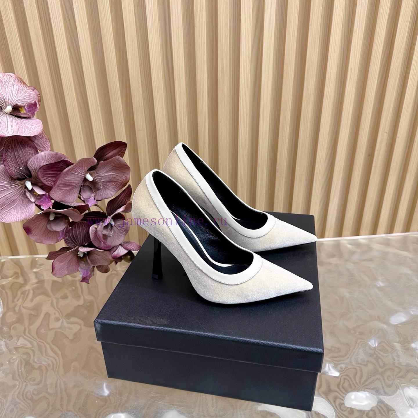 SAINT LAURENT 25ss Spring/Summer New Pointed Stiletto Sandals——————————Top TierYSL's Minimalist g7x36ceu - Image 2