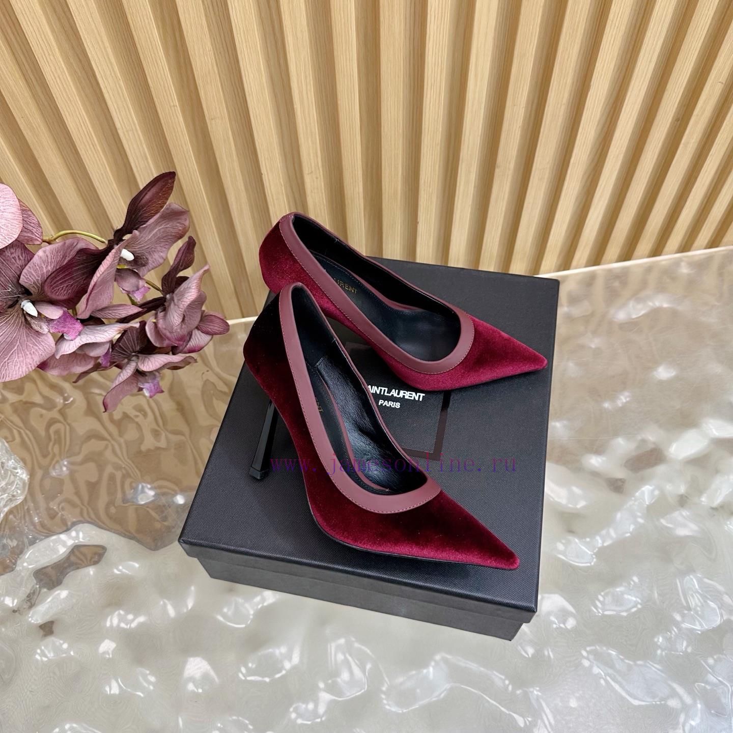 SAINT LAURENT 25ss Spring/Summer New Pointed Stiletto Sandals——————————Top TierYSL's Minimalist nt63gsrc - Image 3
