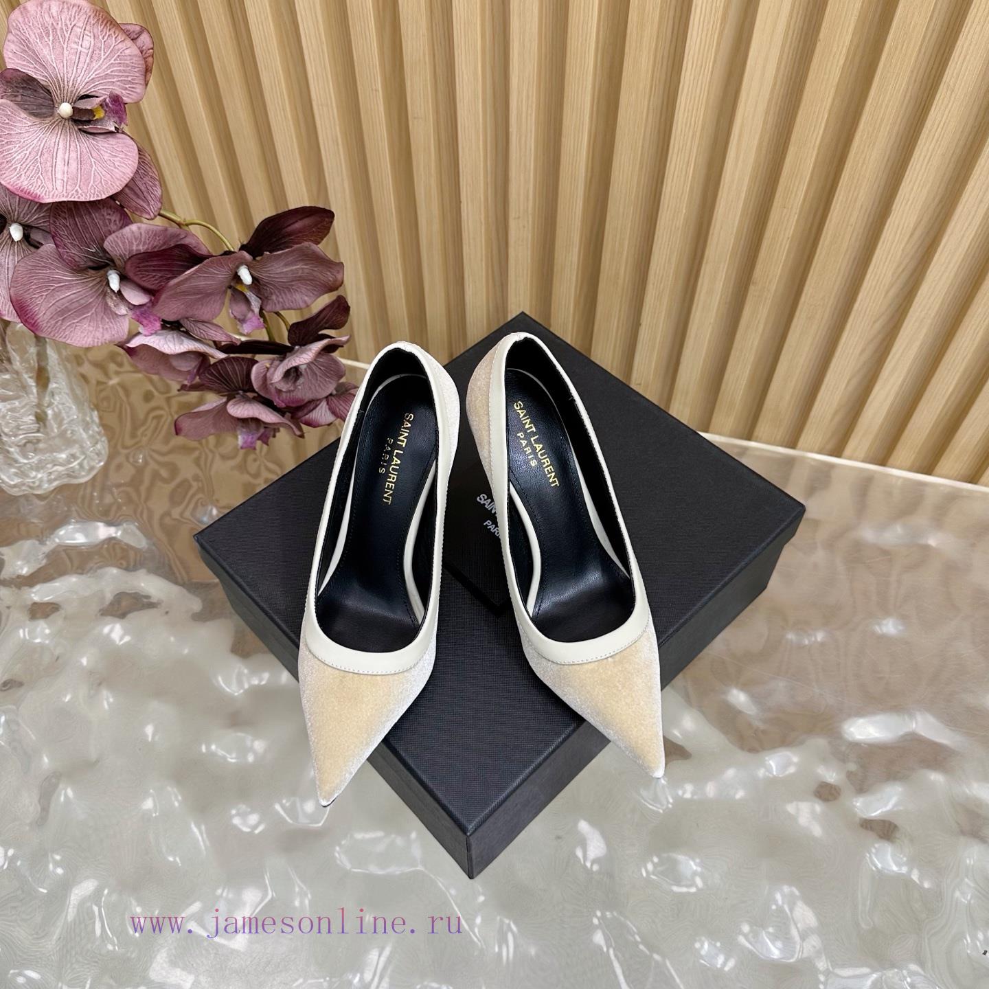 SAINT LAURENT 25ss Spring/Summer New Pointed Stiletto Sandals——————————Top TierYSL's Minimalist g7x36ceu - Image 5