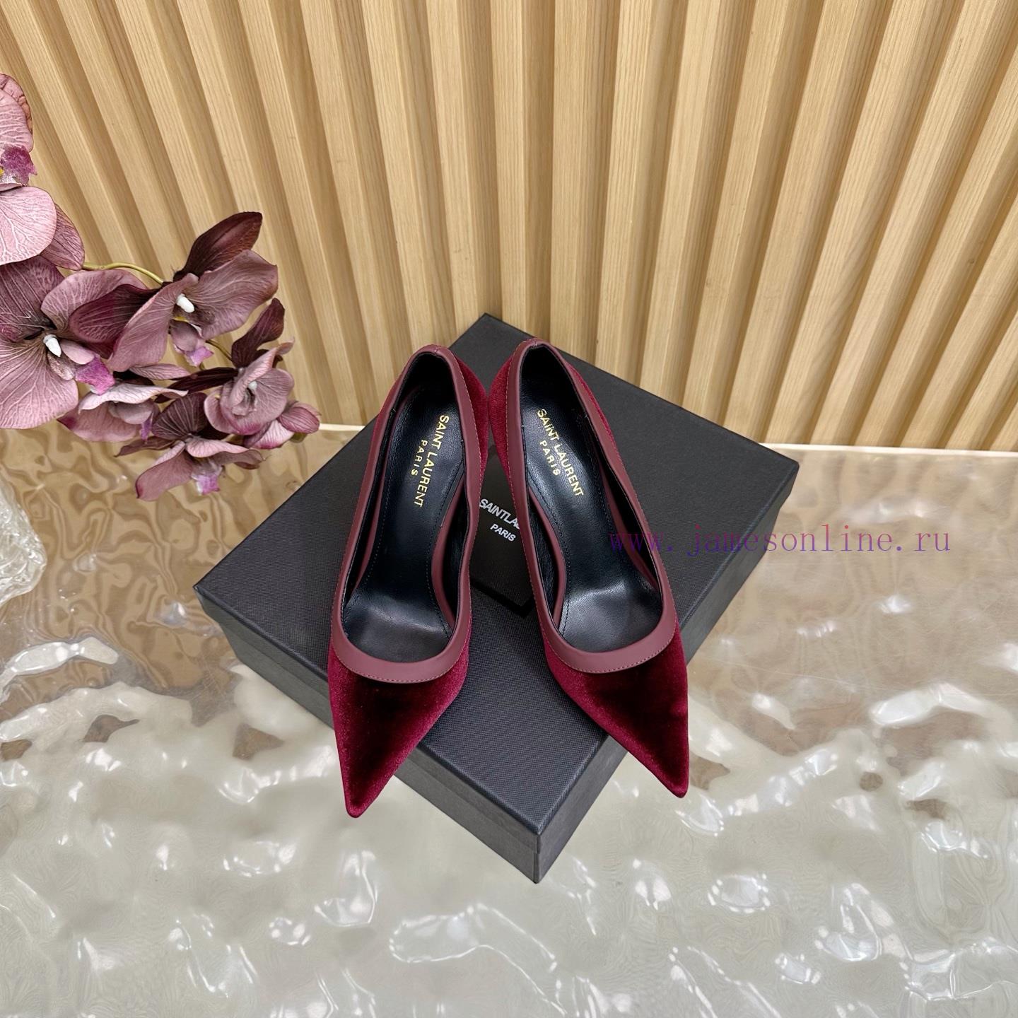 SAINT LAURENT 25ss Spring/Summer New Pointed Stiletto Sandals——————————Top TierYSL's Minimalist nt63gsrc - Image 5