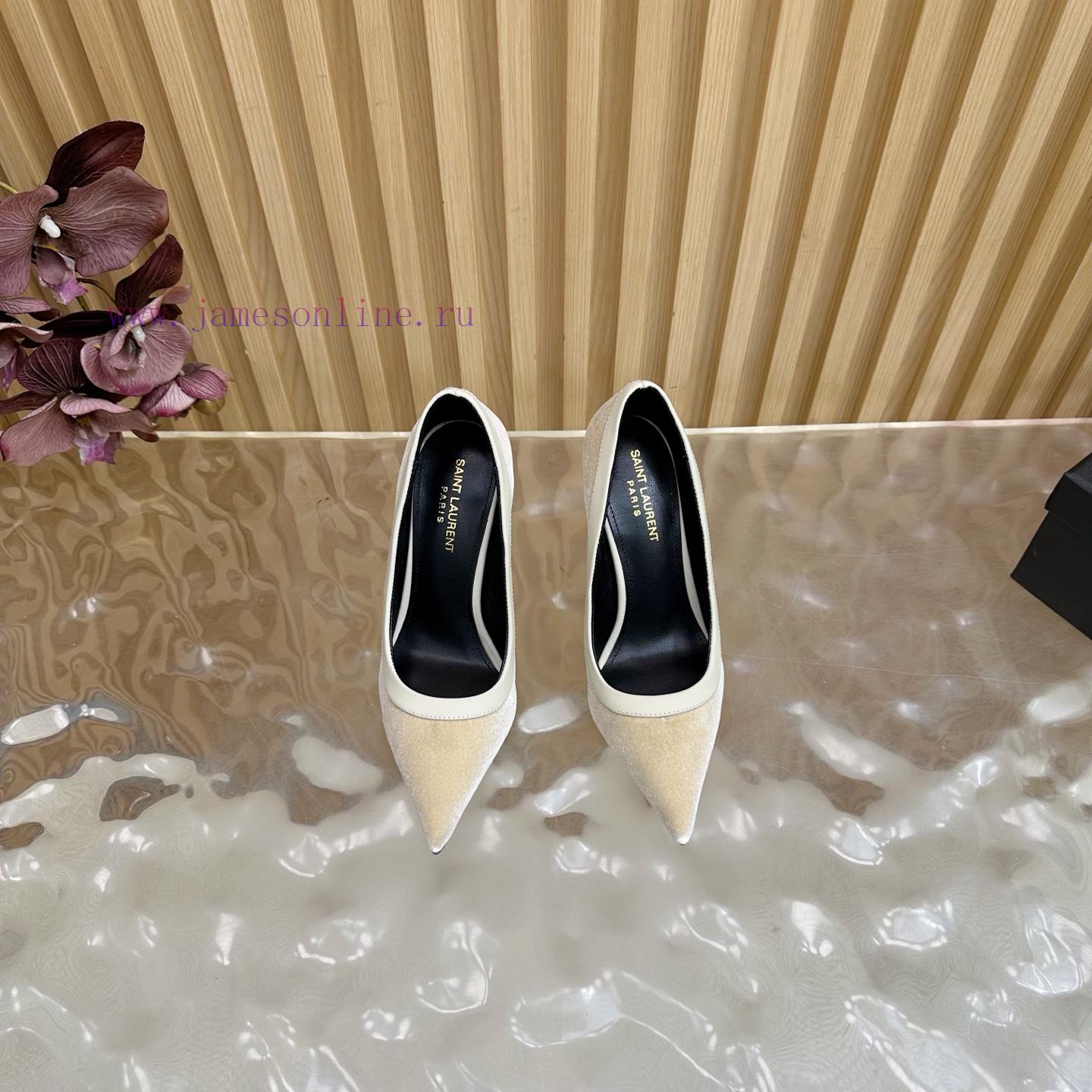 SAINT LAURENT 25ss Spring/Summer New Pointed Stiletto Sandals——————————Top TierYSL's Minimalist g7x36ceu - Image 6