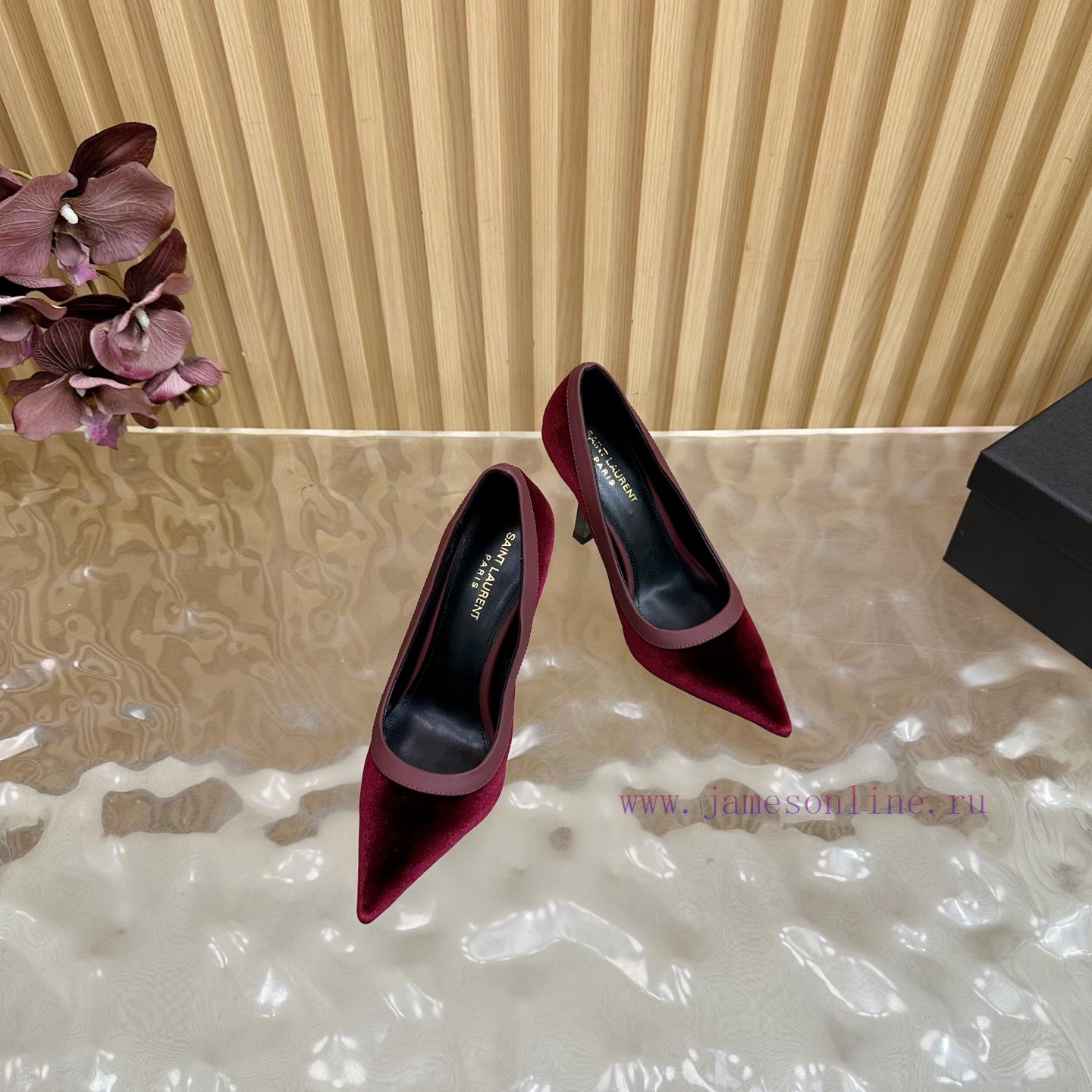 SAINT LAURENT 25ss Spring/Summer New Pointed Stiletto Sandals——————————Top TierYSL's Minimalist nt63gsrc - Image 8