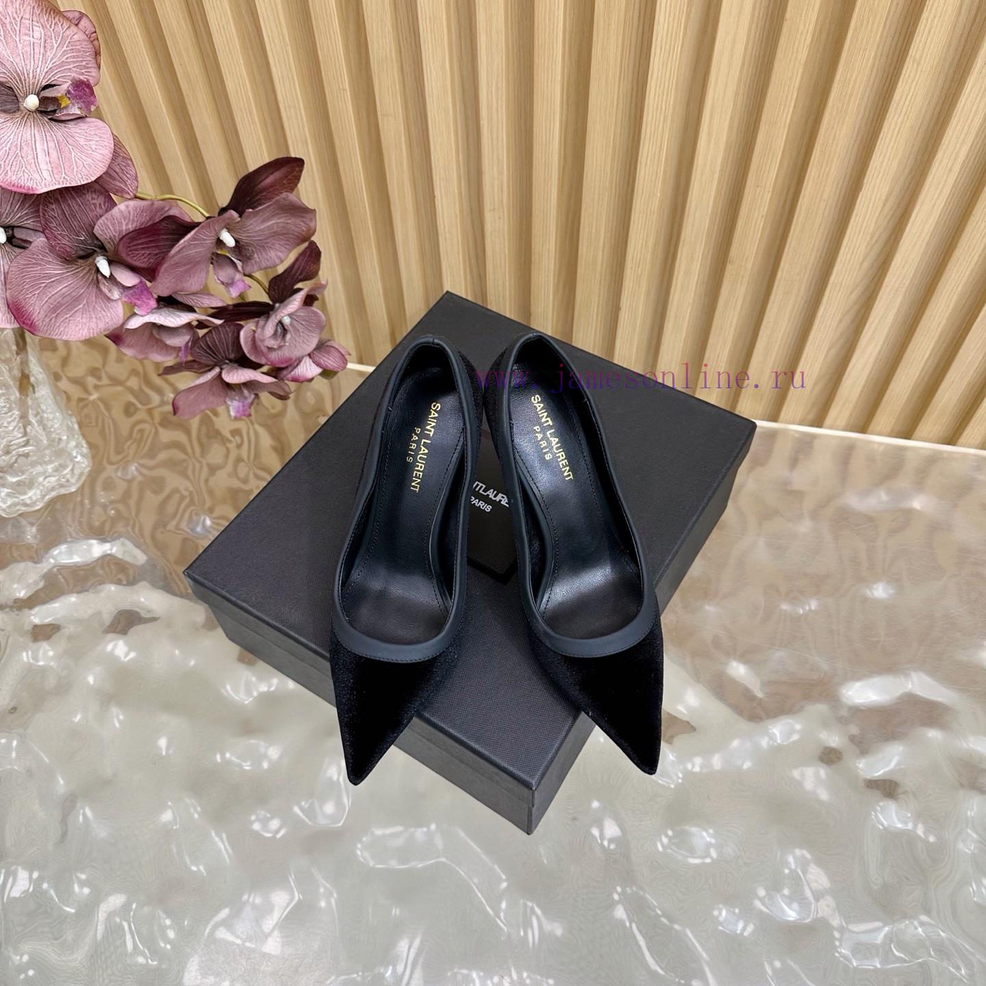 SAINT LAURENT 25ss Spring/Summer New Pointed Stiletto Sandals——————————Top TierYSL's Minimalist puwbi3aj - Image 4