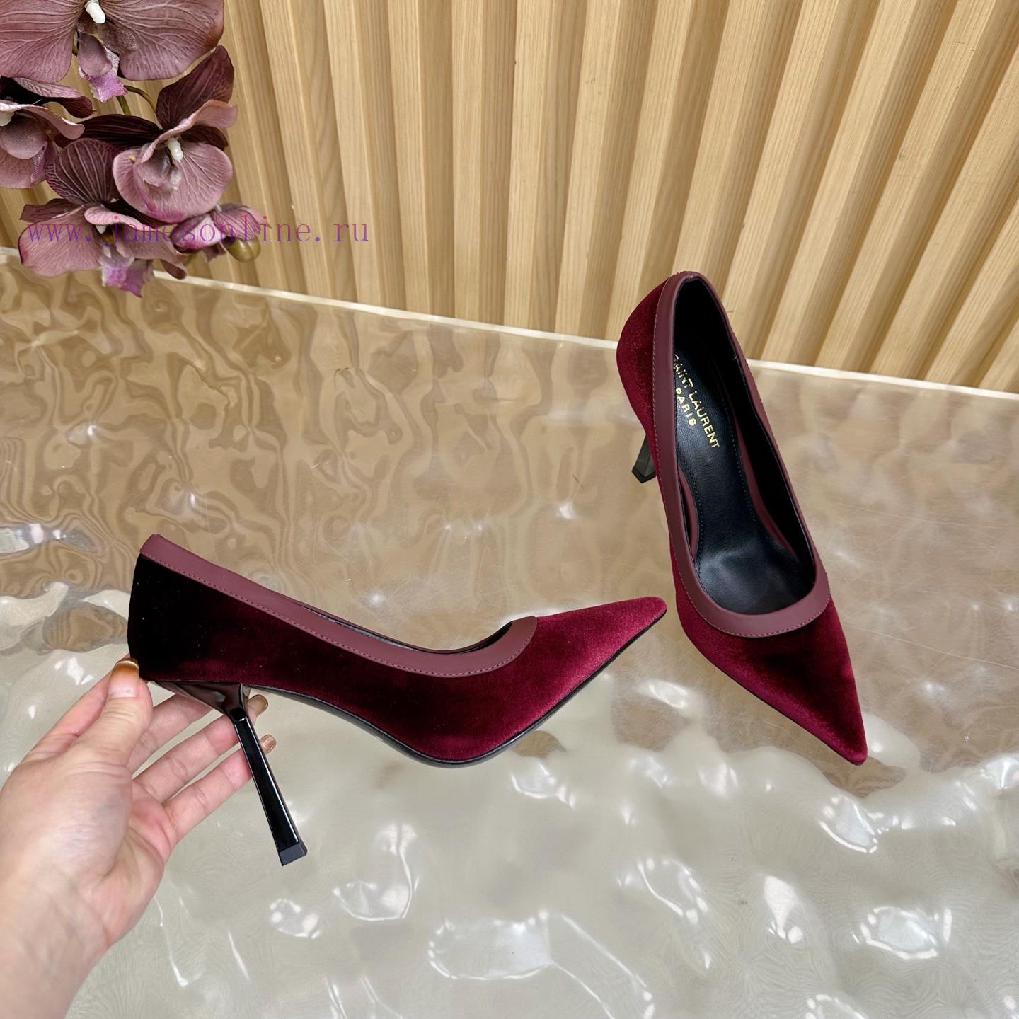 SAINT LAURENT 25ss Spring/Summer New Pointed Stiletto Sandals——————————Top TierYSL's Minimalist nt63gsrc - Image 10
