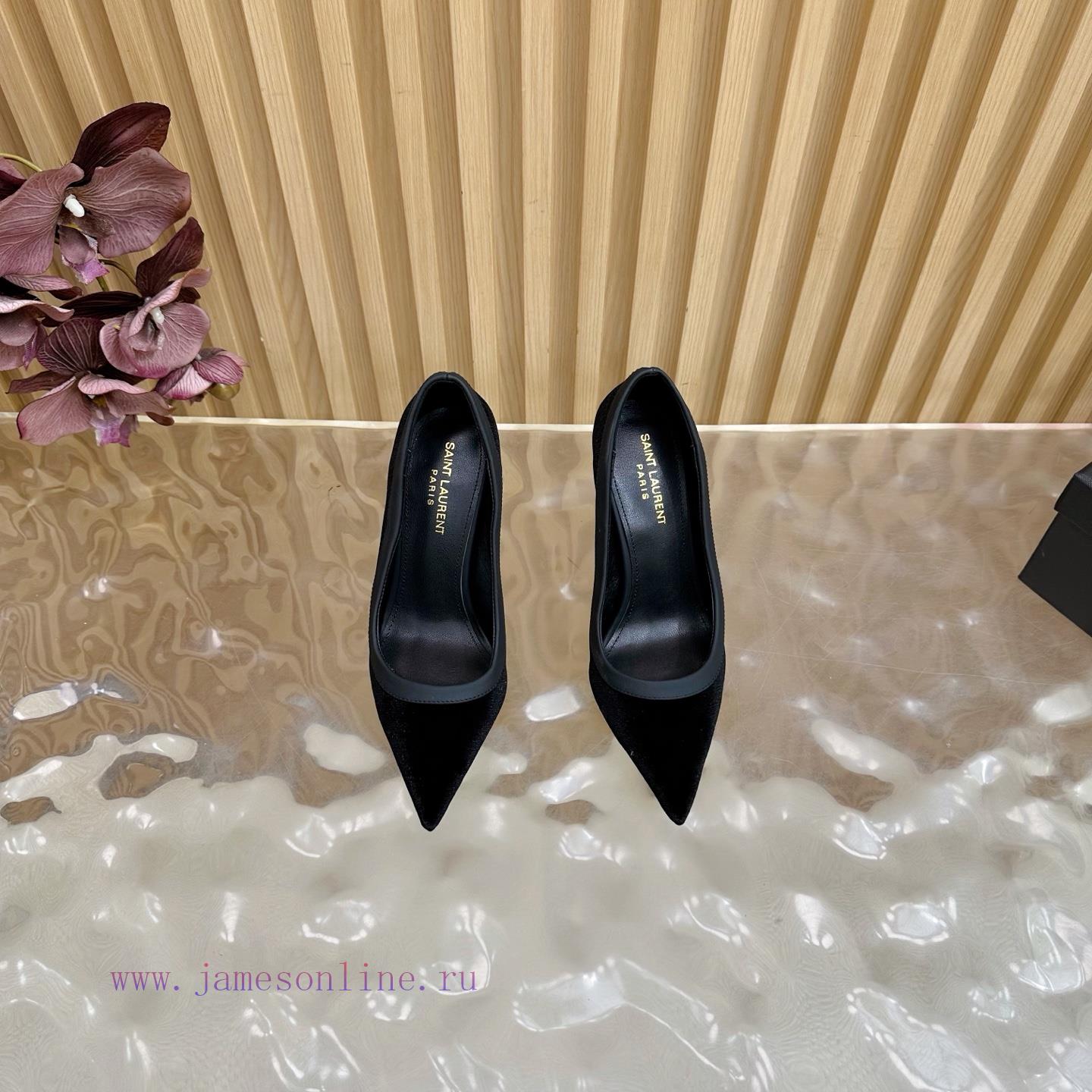 SAINT LAURENT 25ss Spring/Summer New Pointed Stiletto Sandals——————————Top TierYSL's Minimalist puwbi3aj - Image 5