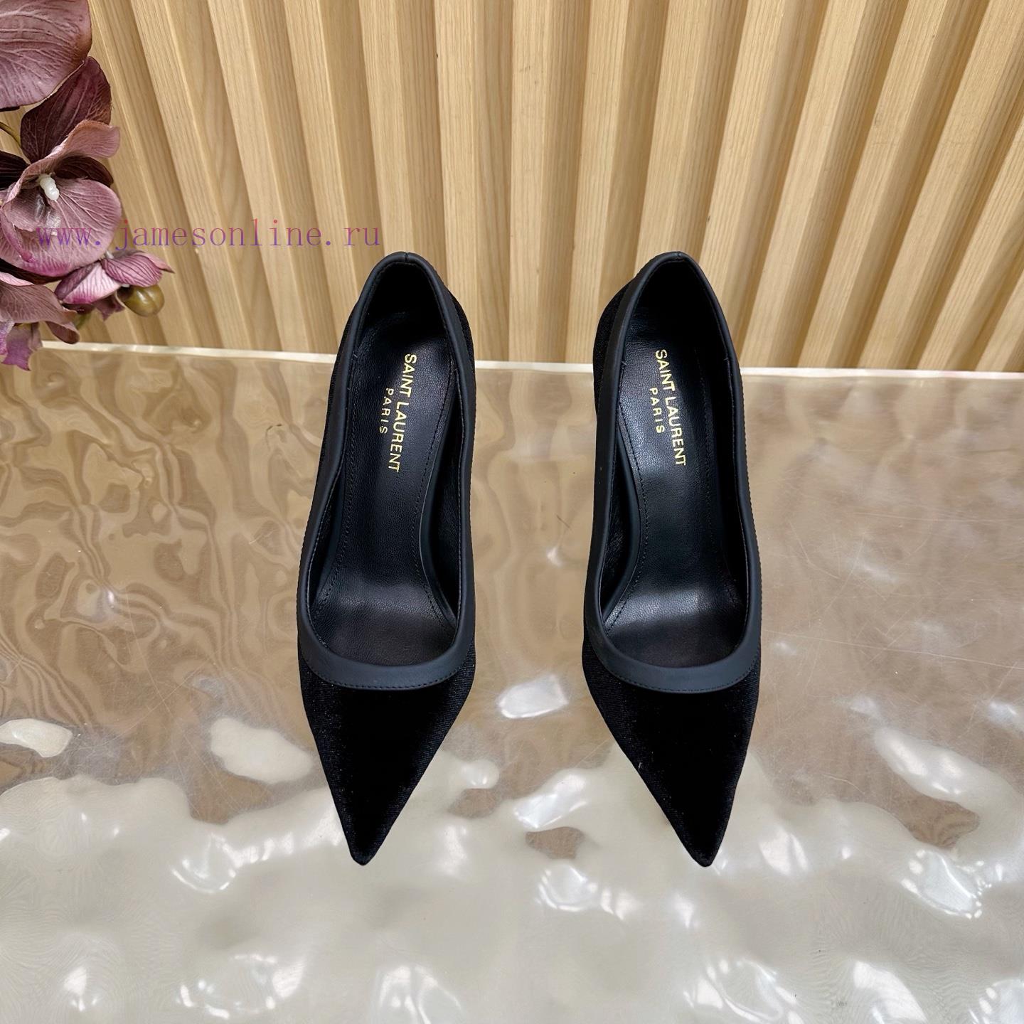 SAINT LAURENT 25ss Spring/Summer New Pointed Stiletto Sandals——————————Top TierYSL's Minimalist puwbi3aj - Image 6