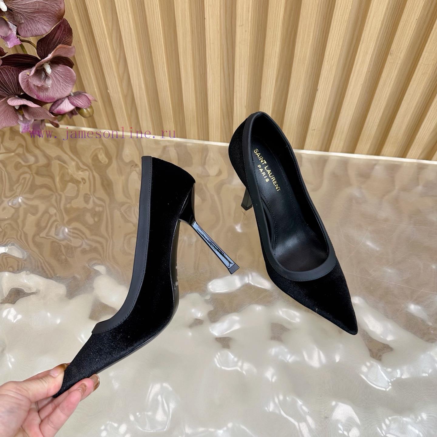 SAINT LAURENT 25ss Spring/Summer New Pointed Stiletto Sandals——————————Top TierYSL's Minimalist puwbi3aj - Image 8