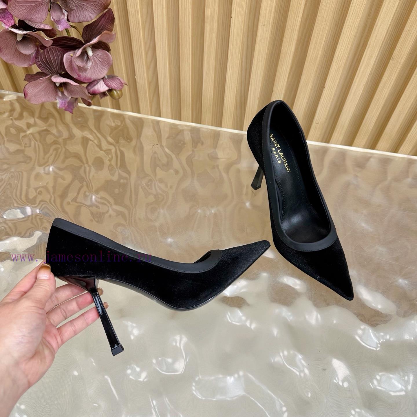 SAINT LAURENT 25ss Spring/Summer New Pointed Stiletto Sandals——————————Top TierYSL's Minimalist puwbi3aj - Image 9