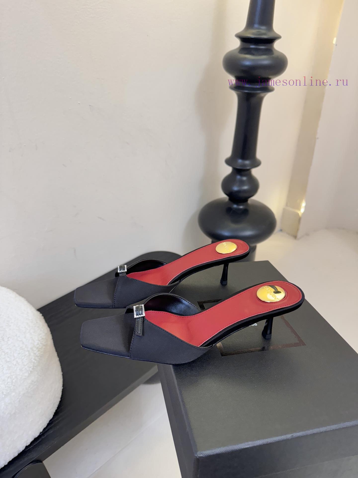 Saint Laurent 25ss New YSL Logo High Heel Shoe TrailerYsl Fashion High Heels And Various Small vygnsb74 - Image 8