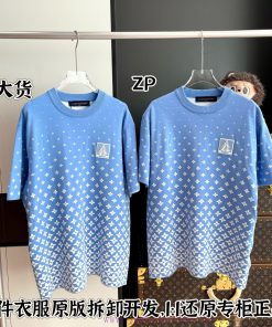 LV Snowflake Flying Knitted Short Sleeve Whole Piece Clothing Procurement Zp Development And Cr u1pwi45q