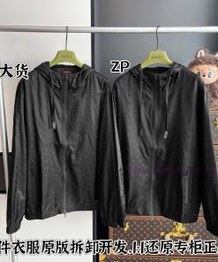 Gucci Nylon Jacquard Jacket With Full Packaging 🔥🔥🔥 Whole Piece Clothing Procurement Zp Develop w3xcz950