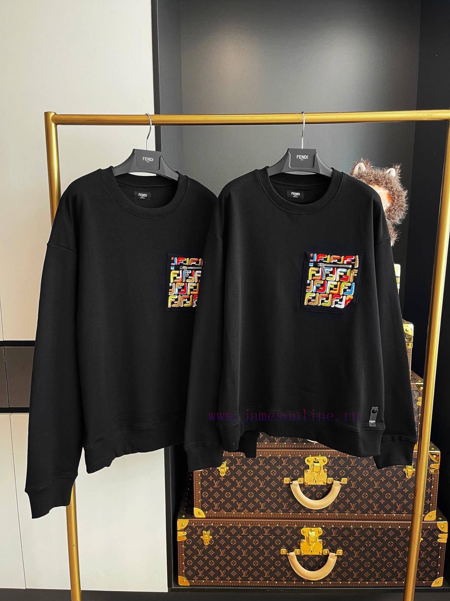 FENDI Zipper Pocket Hoodie With Full Packaging 🔥🔥🔥 Whole Piece Clothing Procurement Zp Developm dpeqn6kz - Image 2