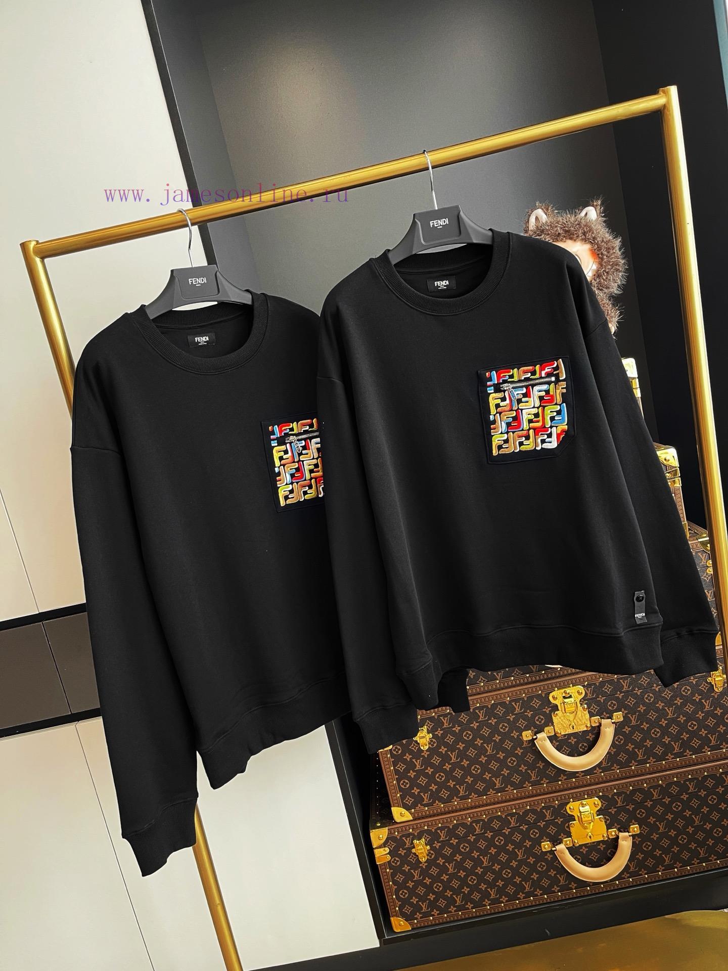 FENDI Zipper Pocket Hoodie With Full Packaging 🔥🔥🔥 Whole Piece Clothing Procurement Zp Developm dpeqn6kz - Image 3