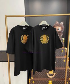 BURBERRY Golden Leaf Short Sleeve With Full Packaging 🔥🔥🔥 Whole Piece Clothing Procurement Zp D g6d45a3c