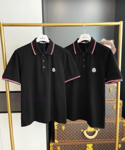 Moncler CLR Chest Badge Polo Shirt With Full Packaging 🔥🔥🔥 Whole Piece Clothing Procurement Zp t2lvdxti