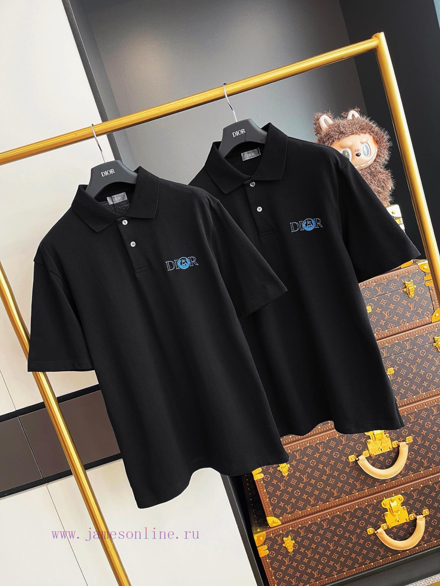 Dior Embroidered Polo Shirt On The Chest Whole Piece Purchased And Developed By Zp Original Dev xyrwtpgo - Image 3