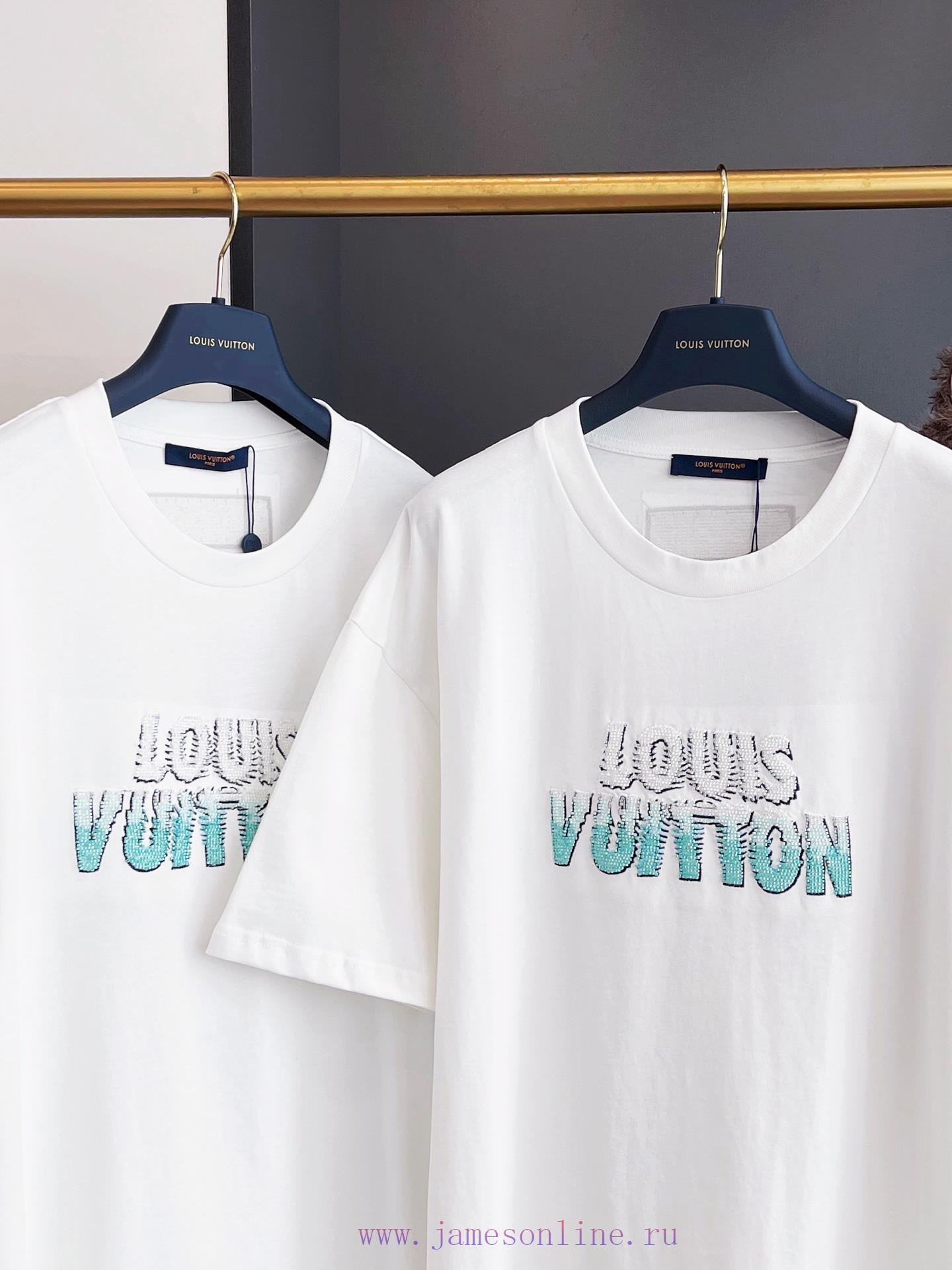 LV Bead Letter Embroidered Short Sleeved Whole Piece Clothing Procurement Zp Development And Cr adbeu9kn - Image 5