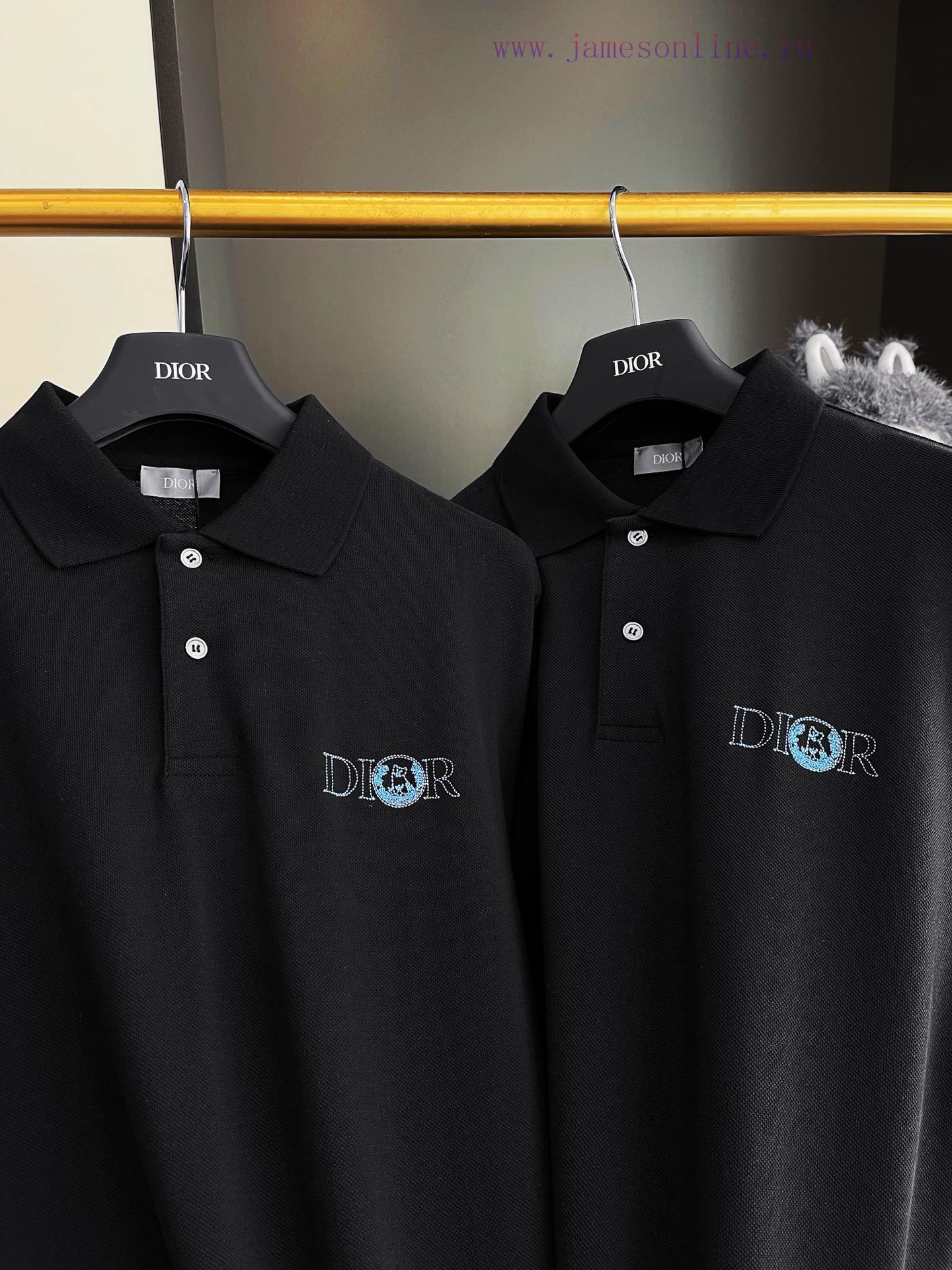 Dior Embroidered Polo Shirt On The Chest Whole Piece Purchased And Developed By Zp Original Dev xyrwtpgo - Image 6