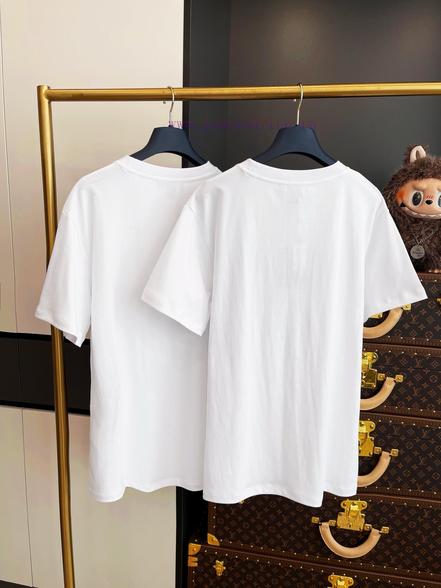 LV Neon Logo Round Neck Short Sleeved Whole Piece Clothing Procurement Zp Development And Creat f4noyoqx - Image 8