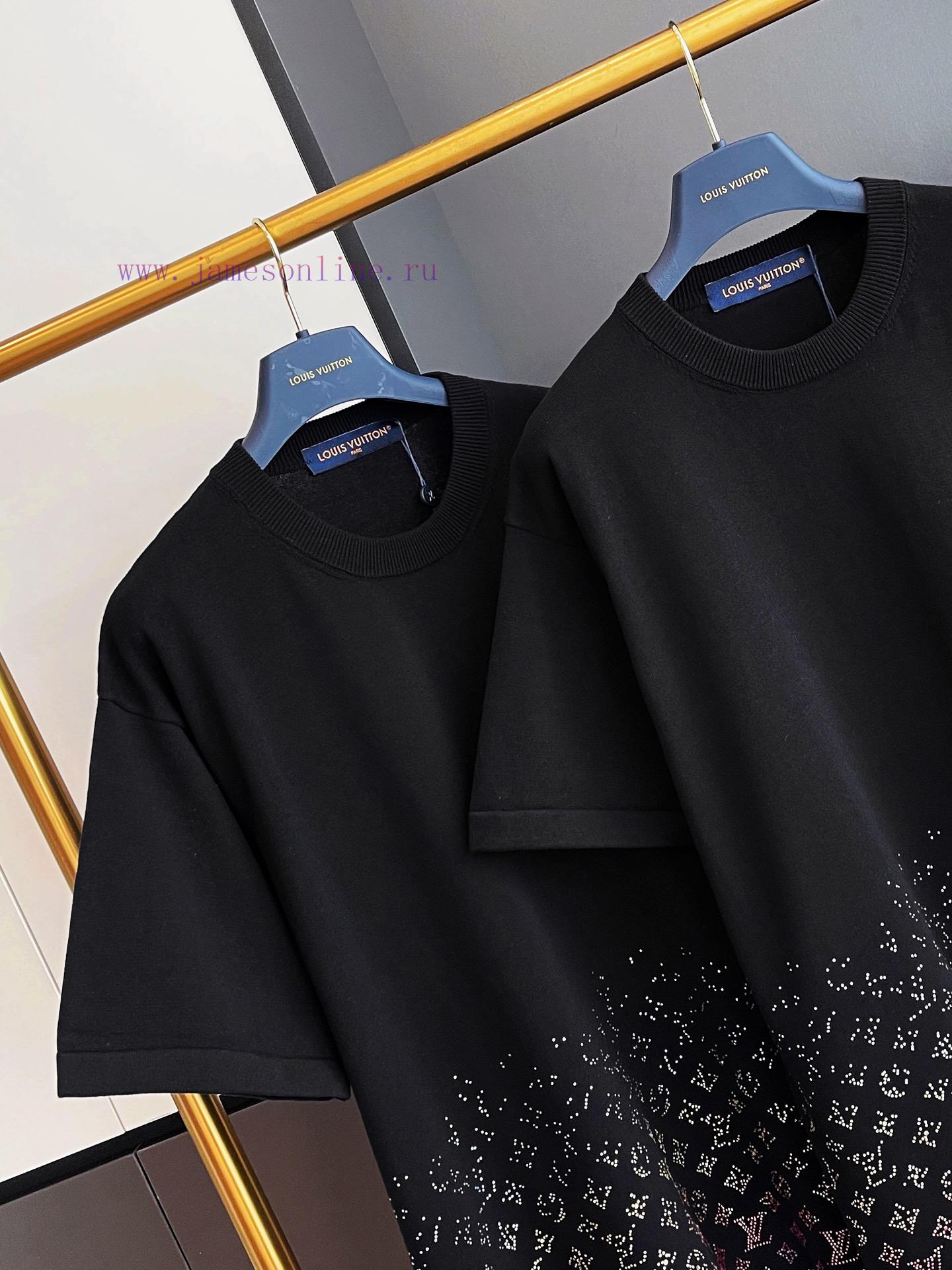 LV Gradient Diamond Wool Woven Short Sleeved Clothing Is Purchased And Developed By Zp. The Ori bmgi8uot - Image 7