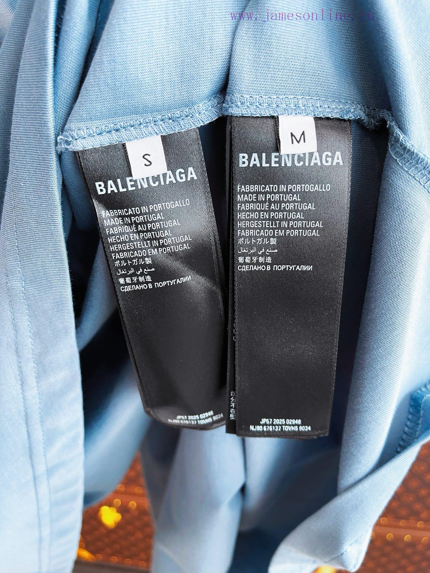 Balenciaga Tape Short Sleeve With Full Packaging 🔥🔥🔥 Whole Piece Clothing Procurement Zp Develo xmhz1doe - Image 10