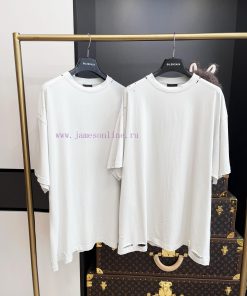 Balenciaga 1917 Back Printed Short Sleeved Shirt With Full Packaging 🔥🔥🔥 Whole Piece Clothing P rdfsfqqm