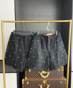 Gucci Color Printed Logo Shorts ⚠️ Complete Packaging And Shipping Of The Entire Piece Of Cloth vllpii16