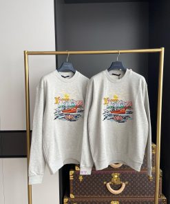 LV Fishing Embroidered Hoodie ⚠️ Complete Packaging And Shipping Of The Entire Piece Of Clothin ypl8k2e5