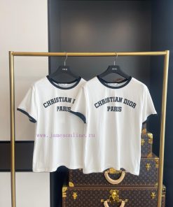 Dior Chest Letter Short Sleeved Shirt ⚠️ Complete Packaging And Shipping Of The Entire Piece Of wg99jju2