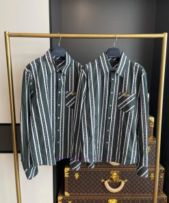 LV Striped Shirt ⚠️ Complete Packaging And Shipping Of The Entire Piece Of Clothing Procurement 6wcn3v9y