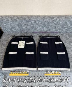 CHANEL 25 Autumn/Winter New Knitted Short Skirt 🐮 23600 Purchase Zp Disassembly And Manufacturi g4q2uu1p