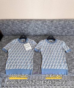 Fendi25 Early Spring Full Jacquard Short Sleeved Shirt 🐮 9500 Purchase Zp Disassembly And Const 3r1lr5w7