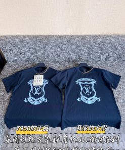 Louis Vuitton 25 Spring/Summer New Short Sleeves 🐮 7950 Purchase Zp Disassembly And Manufacturi 7k6xnjv7