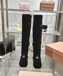 Miu Fashion Show New 25 Autumn/winter Elastic BootsThe Runway Show's Internet Famous Style Is P yws26pof