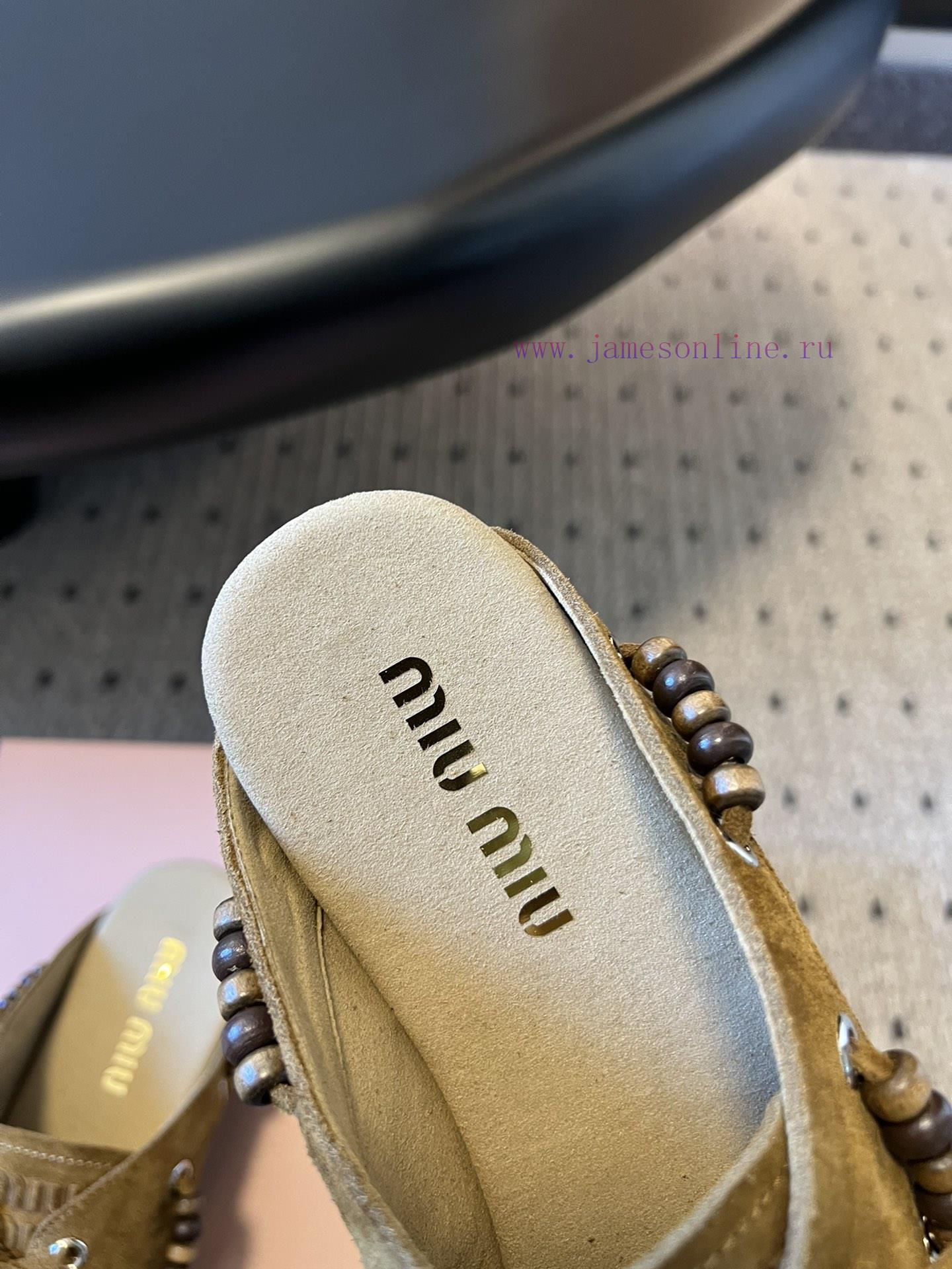 Top QualityMiu Miu 25FW Deck Shoes Suede Boat ShoesMiuMiu Miu's New Deck Shoes Also Have A Grea 35yedptb - Image 9