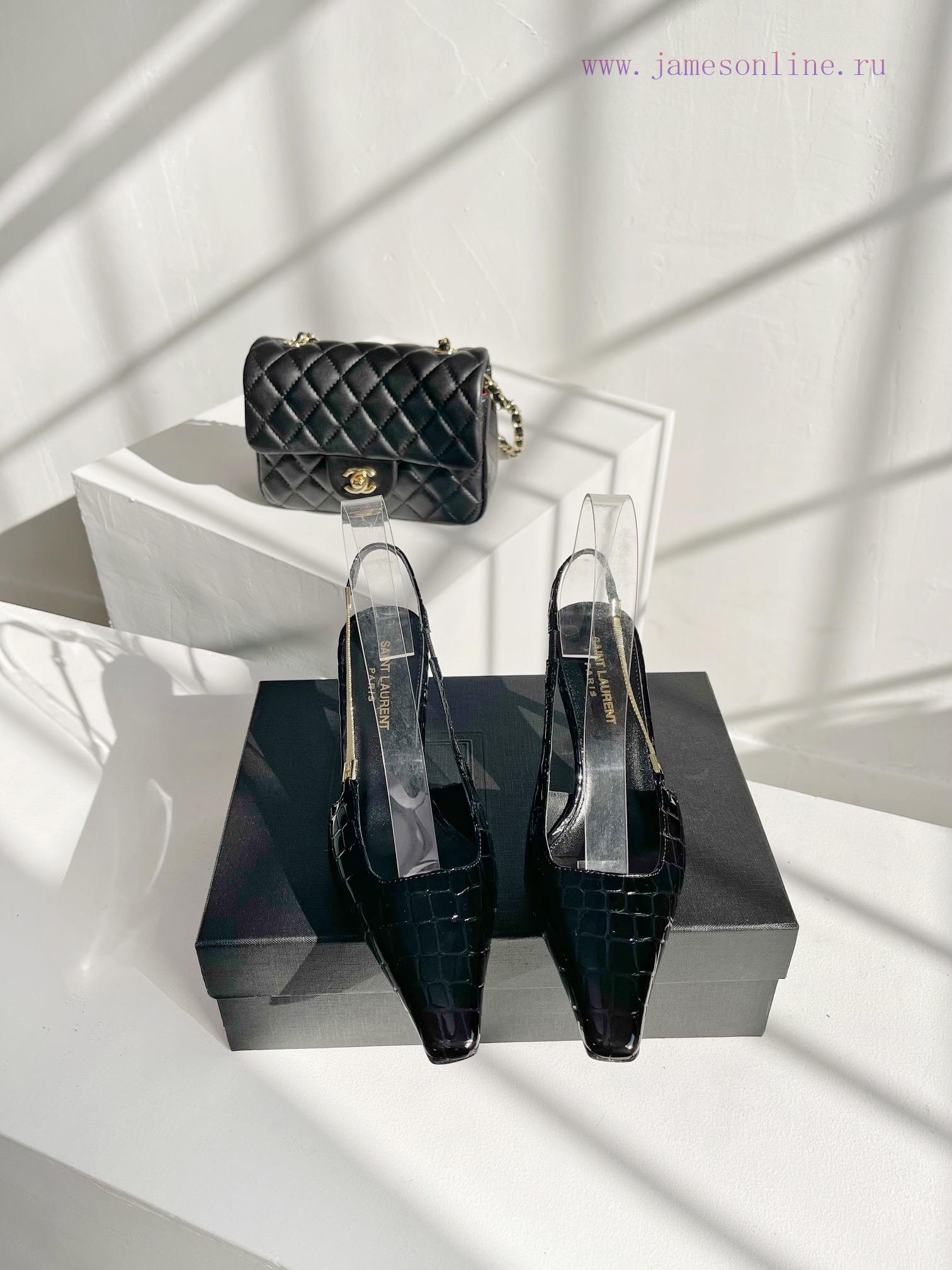 🫰 Saint Laurent Paris Runway Updated SynchronouslyThe Small Gold Bar Heel Is Really BeautifulSa ttkwbezf - Image 2